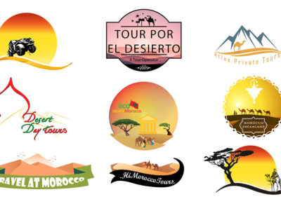 Pack de logos pour le tourisme 1
