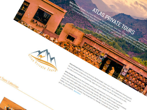 Atlas Private Tours, Projet de site Web