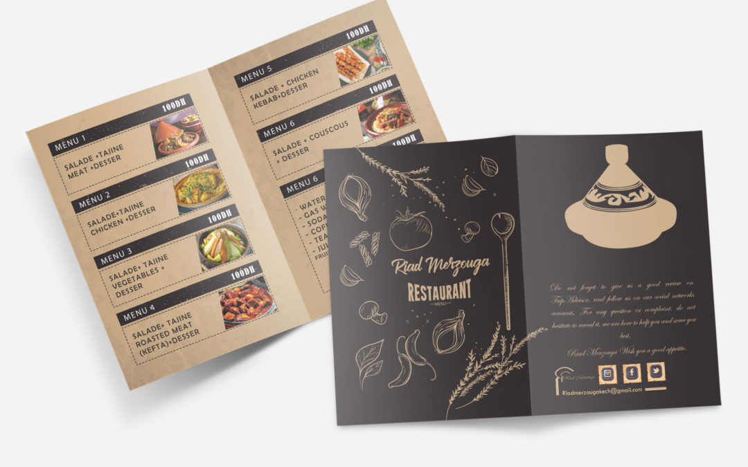 Menu Restaurant Pack 1