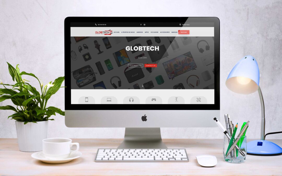 Globtech Site Web E-commerce