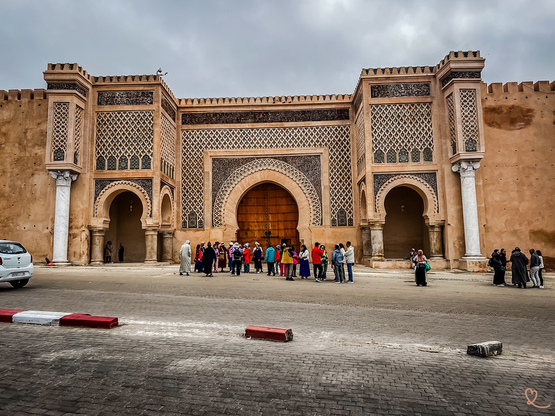 bab al mansour door meknes L