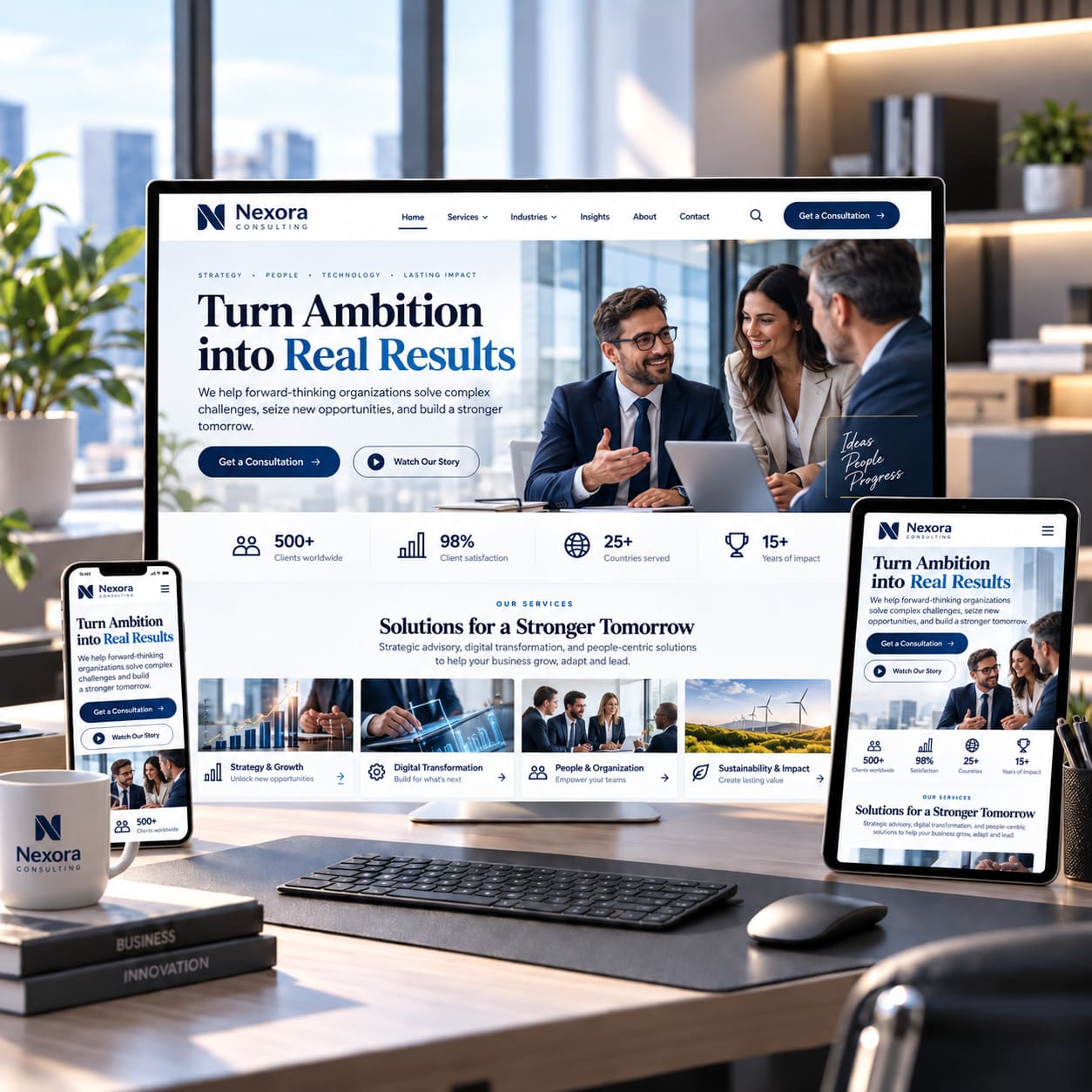 business website