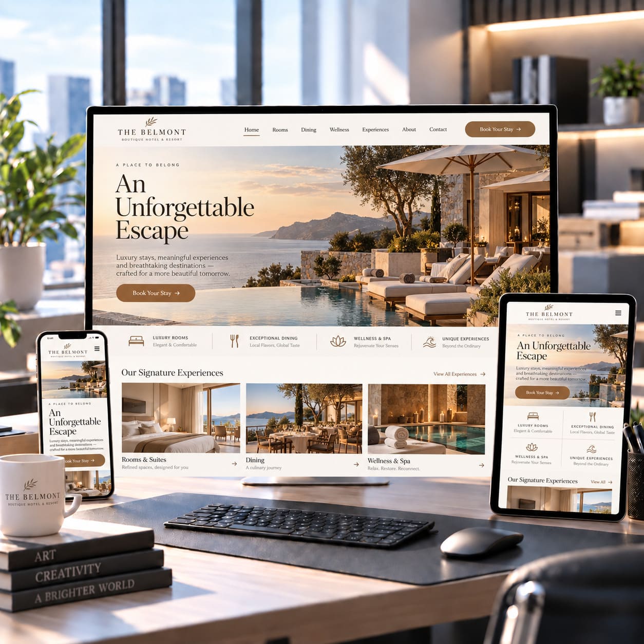 hotel website