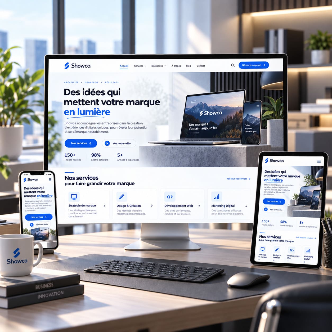 showcase website