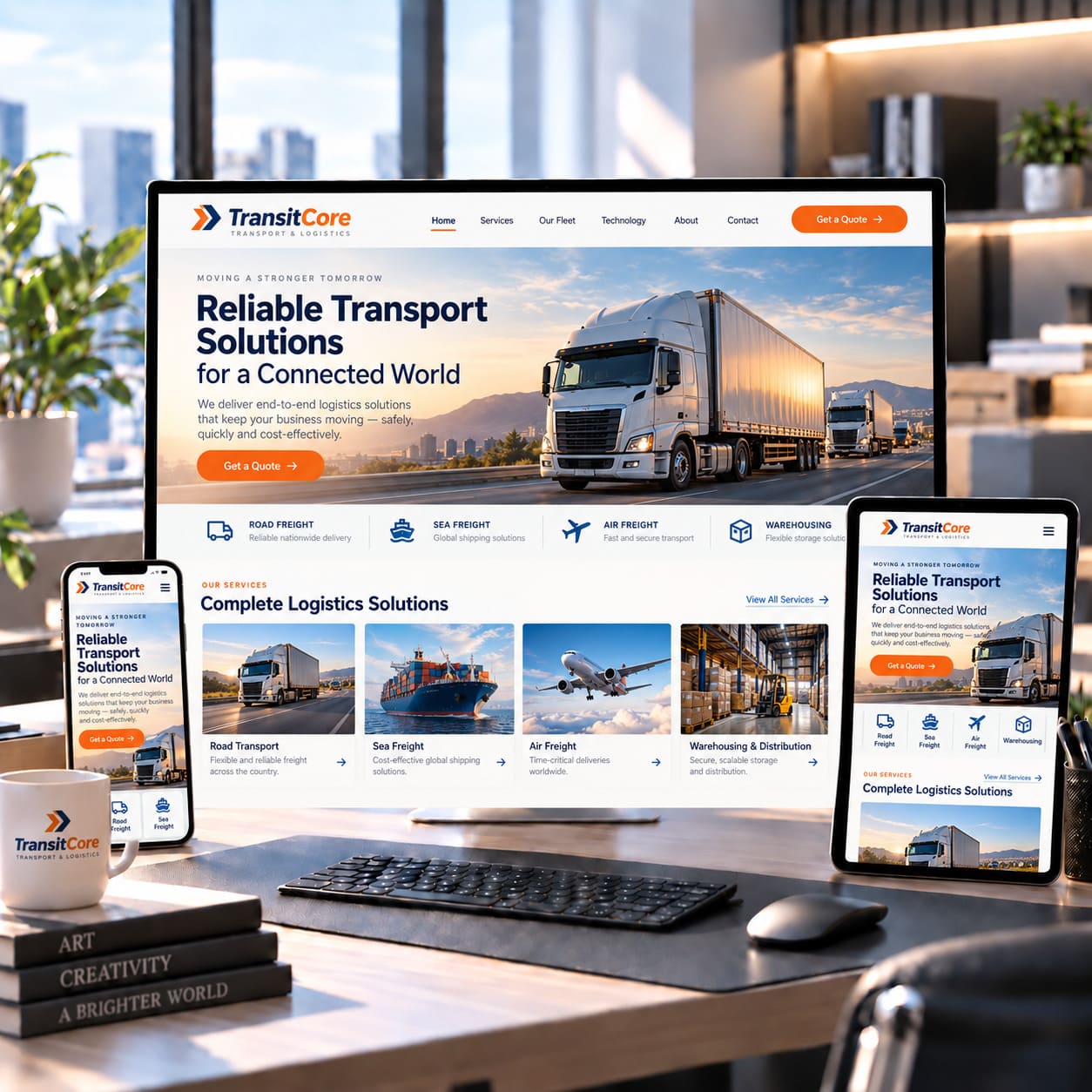 transport website