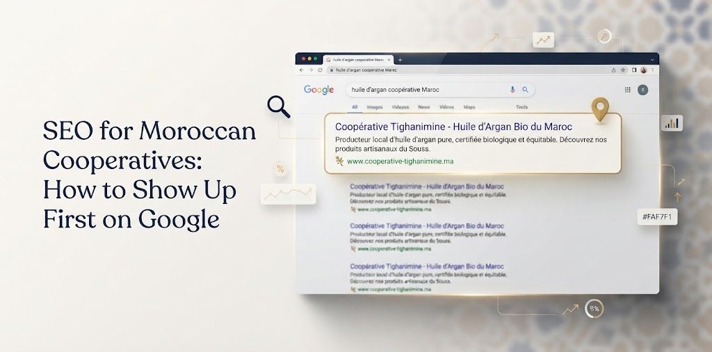 SEO for Moroccan Cooperatives: How to Show Up First on Google