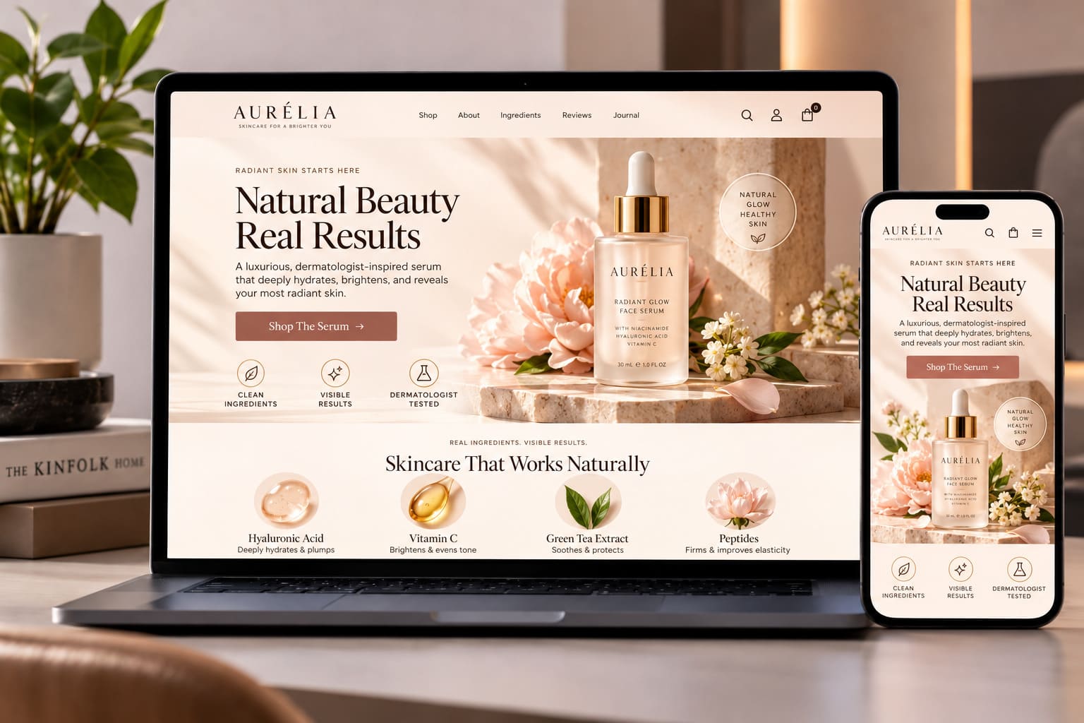 landing page