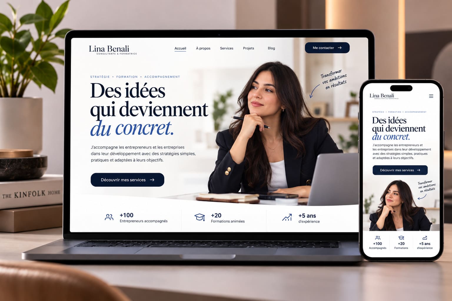 personal branding website